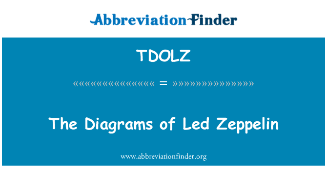 TDOLZ: De diagrammen van Led Zeppelin