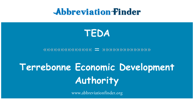 TEDA: Autorità di sviluppo economico di Terrebonne