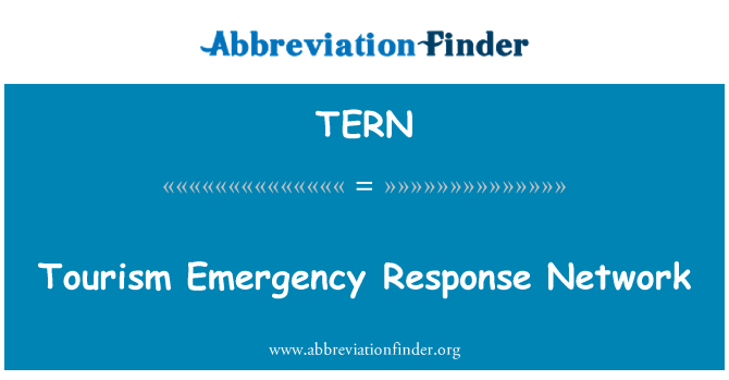 TERN: Tourism Emergency Response Network
