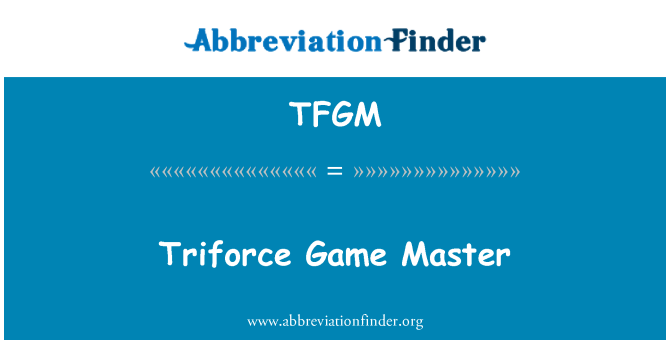 TFGM: Triforce เกมหลัก