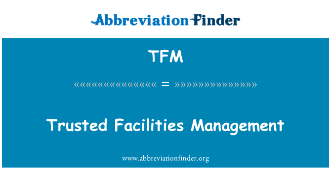 TFM: Gestion fasilite confiance