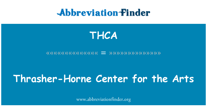 THCA: Thrasher-Horne Center za umetnost