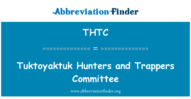 THTC: 图克托亚猎人和捕猎者委员会