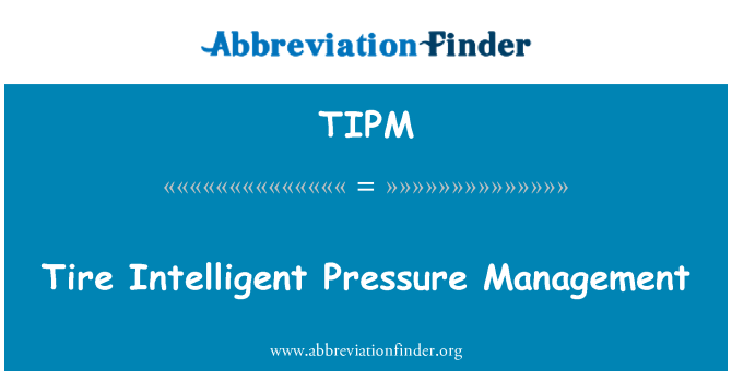 TIPM: Gestion intelligente de pression pneu