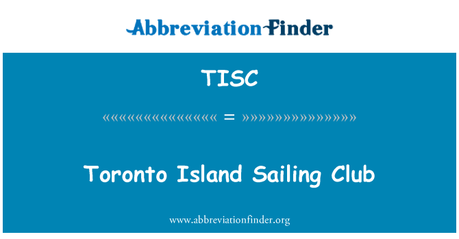 TISC: Toronto zile Voile Club