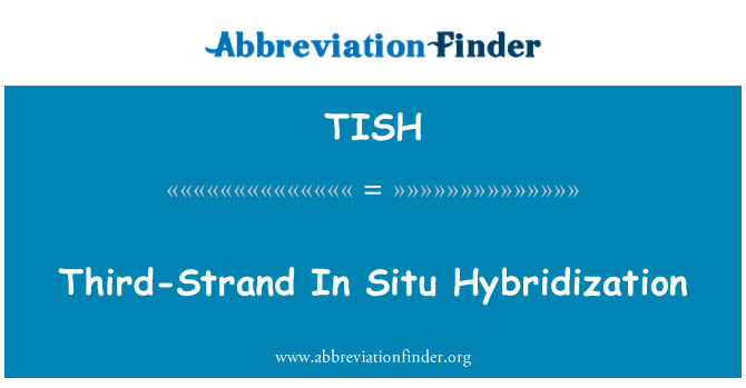 TISH: Twazyèm-toupatou sou Strand nan Situ sonde