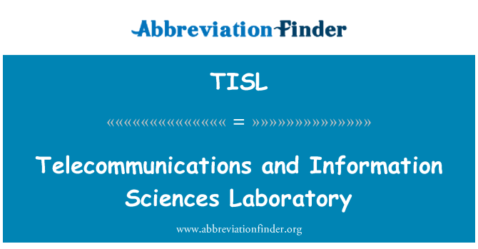 TISL: Telathrebu a gwybodaeth Gwyddorau labordy