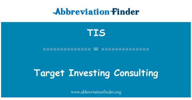 TIS: Eesmärgiks investeerida Consulting
