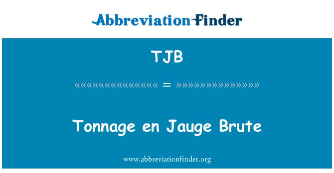 TJB: 噸位 en 冷卻器的畜生