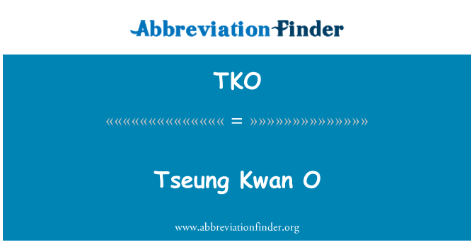 TKO: Tseung Kwan O