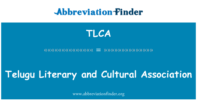 TLCA: Telugu Asosiasi sastra dan budaya