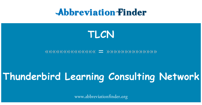 TLCN: Thunderbird õppe Consulting Network