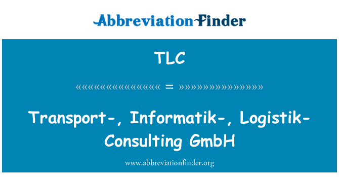 TLC: Μεταφορές-, Informatik-, και το ποντίκι-τη GmbH