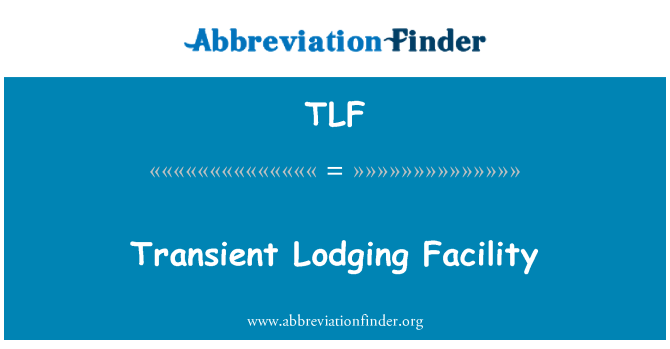 TLF: En lojman plant