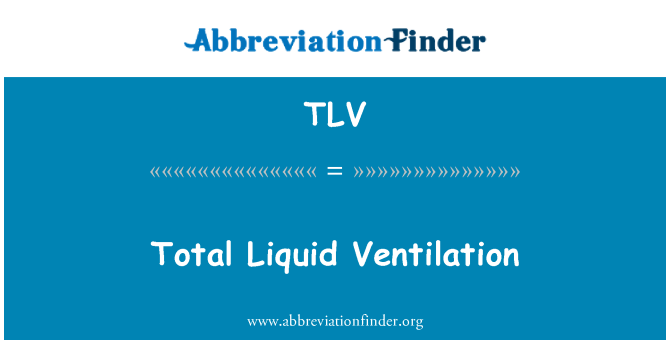 TLV: Totalt flytende ventilasjon