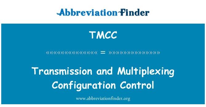 TMCC: Prijenos i multipleksiranje oblik kontrole
