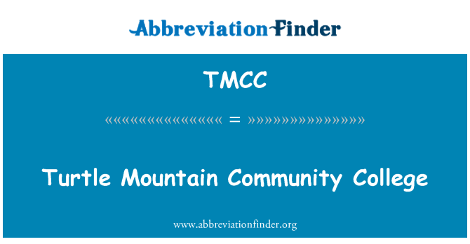 TMCC: Turtle Mountain Community College