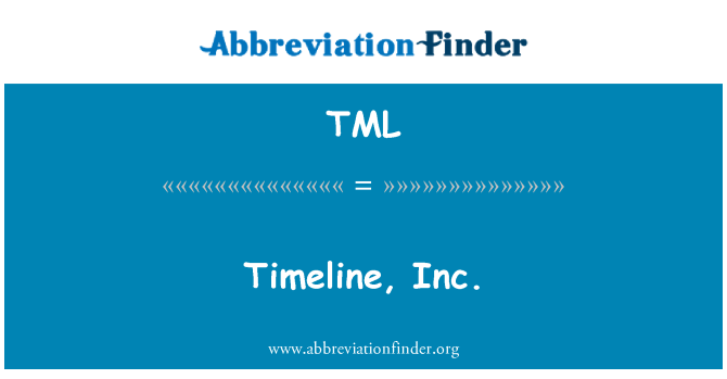 TML: Timeline, Inc.