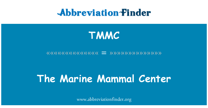TMMC: Marine Mammal Center
