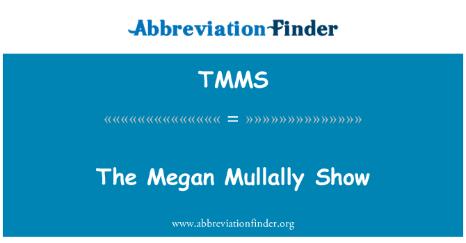 TMMS: Die Megan Mullally Show