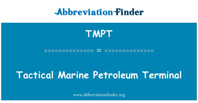 TMPT: Terminal tal-Petroleum tattika tal-baħar
