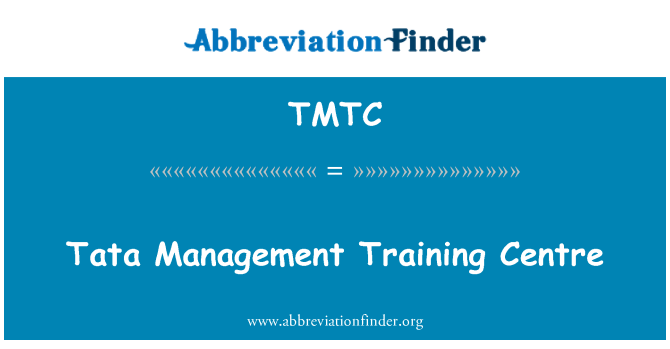 TMTC: Centro di formazione Management tata