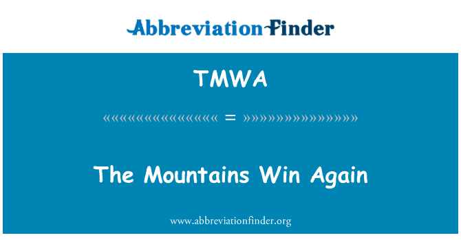TMWA: 再び山勝利