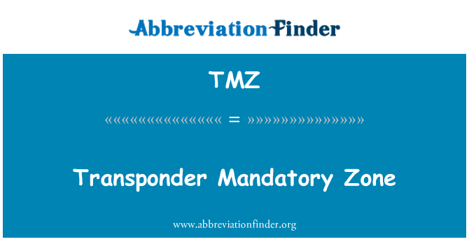 TMZ: Transponder verplichte Zone