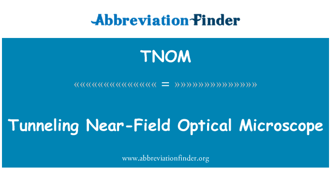 TNOM: Tunneling tou pre-jaden ptik ikwoskòp