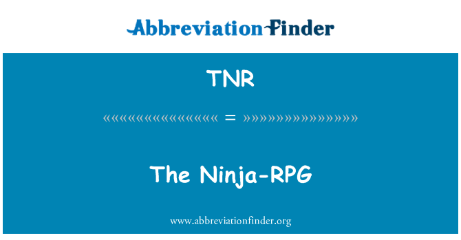 TNR: R Ninja-RPG
