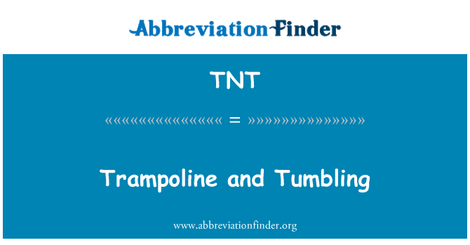 TNT: Studsmatta och tumlande