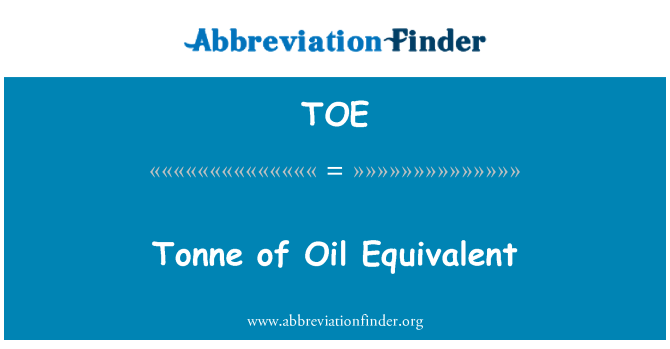 TOE: Tòn lwil egal a