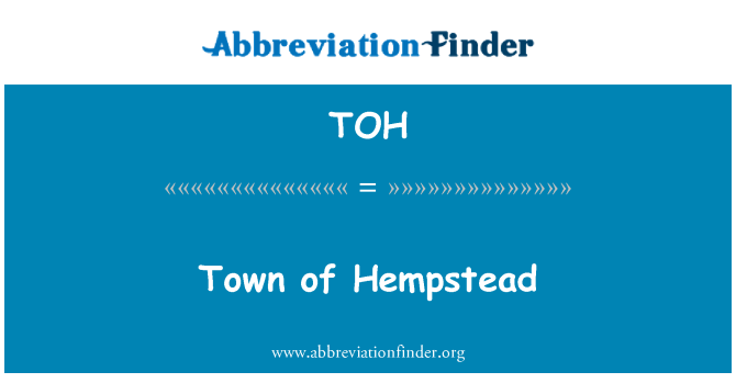 TOH: Città di Hempstead