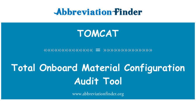 TOMCAT: Alat Audit Jumlah konfigurasi penting dalam pesawat