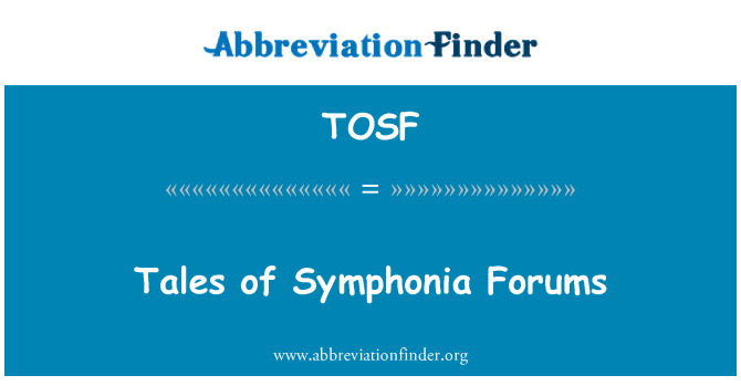 TOSF: Cuentos del Symphonia foros