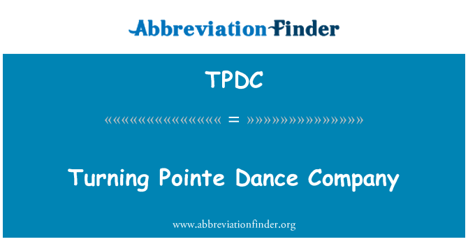 TPDC: Chuyển Pointe Dance ty