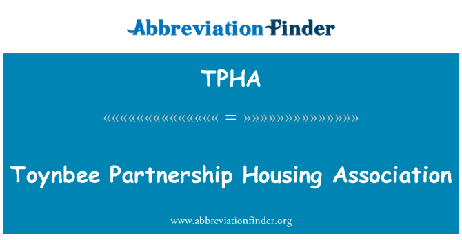 TPHA: Toynbee Partenariat lojman asosyasyon