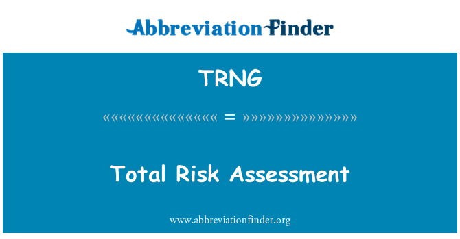 TRNG: کل خطرے کی تشخیص