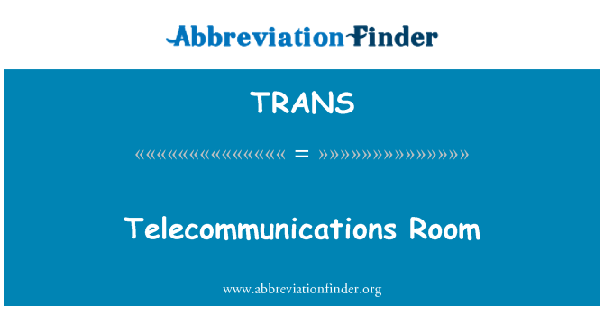 TRANS: Sal telekominikasyon