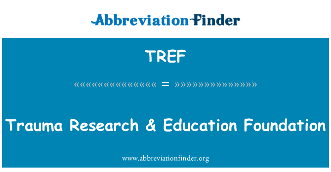 TREF: Riċerka trawma & Fondazzjoni edukazzjoni