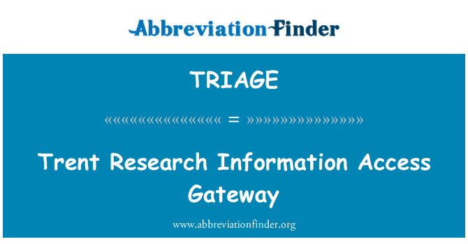 TRIAGE: Trent rechèch enfòmasyon aksè Passerelle