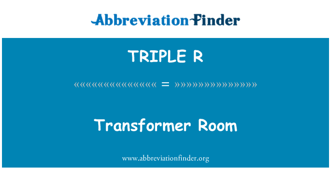 TRIPLE R: Трансформатор стая