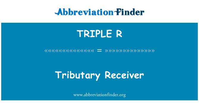 TRIPLE R: از رسیور