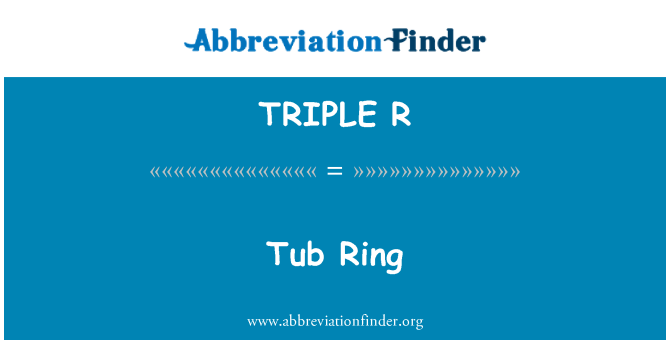 TRIPLE R: Anell de banyera d'hidromassatge