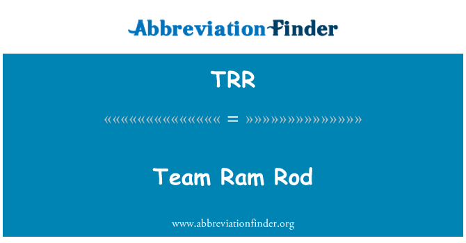 TRR: ทีมรามร็อด