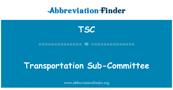 TSC: Prevoz pododbora