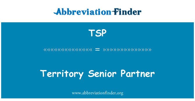 TSP: Asosye nan teritwa an