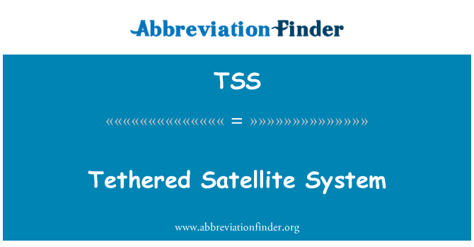 TSS: System satelitarny uwięzi