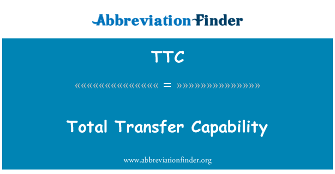 TTC: Kapaċità totali tat-trasferiment