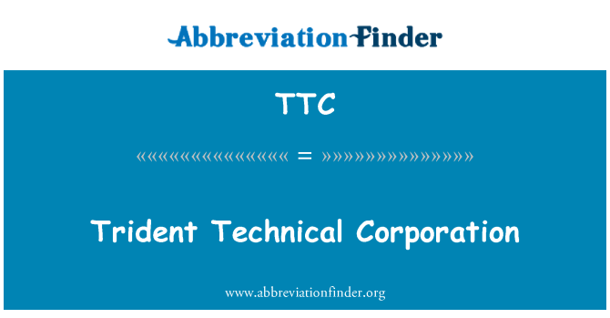 TTC: Trident tehnični Corporation